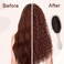Curly Defining Brush, Curly Hair Styling Brushes Detangler Soft Bristle Hair Brush 1-Pack (Beige)