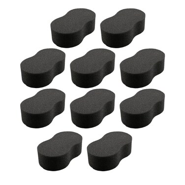 Beaupretty 10 Pieces Sponge Hair Brush Barber Brush Sponge Brush for Hair Salon Cleaning Brush Hair Removal Sponge Replacement Curl Brush Mens Duster Salon Barber Duster Neck