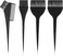 4 Pcs Professional Hair Dye Brush Set, Hair Coloring Brush Kit, Hair Dye Applicator Brush for Salon and Home Use, Tinting Combs for Precise Application (Black)