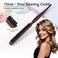 3Pcs Wooden Small Round Brush,Roller Mini Hair Brush for Blow Drying,Lightweight Quiff Rolling Comb for Hair Styling,Hairdressing Spiral Hair Roller Brush for Curling Short Hair,Teasing Brush for Men