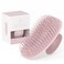 Scalp Massager Shampoo Brush, Scalp Scrubber &amp; Exfoliator for Dandruff Removal, Wet &amp; Dry and Detangler for Men and Women, Suitable for Short Medium Hair (Pink)