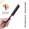 Boar &amp; Nylon Bristle Styling Brush - bristle hair brush Dual Bristle Teasing Comb with Rat Tail Pick for Backcombing, Smoothing, Volumizing Hair, and Edge Control