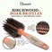 Bombshell Boar Bristle Round Brush &mdash; Sustainable Styling Brush with Natural Wood Handle for Blow Outs and Curling