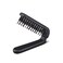 Travel Folding Hair Brush - Compact Size Comb for Purse, Gym, Trip, Swimming - Foldable Hairbrush for Women, Girls, Men - Professional Detangler Brush