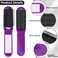 3PCS Folding Travel Hair Brush with Mirror, Mini Comb/Wet Brushes, Compact Purse Pocket Hair Massage Combor for Women and Girls