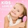 Gerrii 70 Pcs Mini Wet Hair Brush Hair Combs Set 35 Small Detangler Hair Brush Travel Detangling Brush 35 Colorful Plastic Hair Combs Soft Bristles Hair Brush for kids Women Baby Girl (Pastel Colors)