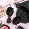 12 Pcs Mini Boar Bristle Hair Brush Bulk Small Boar Hair Brushes Pack Black Detangling Brushes Individually Wrapped Wet Hairbrush for Homeless Women Travel Hotel Charity