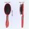 VOCOSTE 1 Pcs Hair Brush, Detangling Brush for Women and Men, Hair Brush for Straight, Curly, Long, Short, Thick, Thin, Dry Hair, Red, Plastic