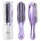 FERNIDA Detangling Brush for Women Girls - Detangler Hair Brush for Straight Long Wet Dry Hair, 572 Soft Bristles Scalp Brush, Purple