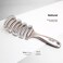 Flexible Vented Detangling Hair Brush, Gold, for All Hair Types - Women, Men, and Kids, Various Styles, Wet or Dry