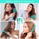 4pcs Curly Hair Brush Set for Adult &amp; Kids Wet or Dry, Detangling &amp; Wide Tooth Comb with Hair Detangler (4, Green)