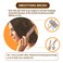 Hair Brush without Pain on Skin: For People with Thin Hair, Sensitive Skin - Specialized for Glossing, Preventing Breakage, Brushing, and Healthy Growth