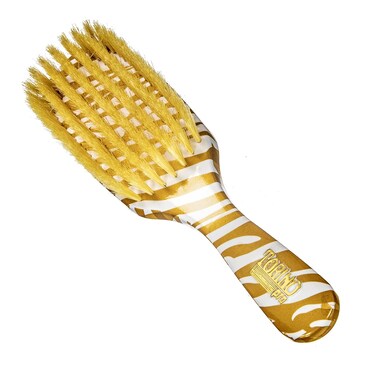 Torino Pro Wave Brush #253-7 Row Soft bristles Shower brush -100% Pure Boar Bristles - Great for laying down your 360 Waves