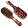 Torino Pro Wave Brush #258-7 Row Medium Soft bristles Shower brush -100% Pure Boar Bristles - Great for laying down your 360 Waves