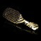 Torino Pro Wave Brush #262-7 Row Medium bristles Shower brush -100% Pure Boar Bristles - Great Workhorse for laying down your 360 Waves