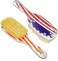 Torino Pro Wave Brush #263-7 Row Medium bristles Shower Brush -100% Extra Long Pure Boar Bristles - Great Workhorse for Laying Down Your 360 Waves