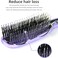 MEXITOP Hair Brush- Shampoo Brush, Wet and Dry Hair Scalp Brush for Women &amp; Men, Scalp Brush Hair Scrubber Exfoliator for Dandruff, Wash Hair, Bath(Purple)