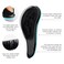 Hair Brush, 4pcs Hair Brushes for Women Men, Brush for Curly Hair Baby Mens Mini Toddler Hair Brush Blue