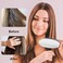 Sibba Anti-static Hair Brush Paddle Massage Hair Extension Brush Professional Detangle Natural Bristle Cushion Nylon Brush Comb for Long Thick Wavy Hair (Silver)