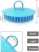 Hair Scalp Scrubber, 6 Pcs Scalp Massager Shampoo Brush, Plastic Shower Head Dandruff Comb, Washing Scrub Brushes for Kids Toddler Men Women Pets