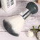Professional Neck Duster Brush, Ultra Soft Barber Hair Sweep Brush Broken Hair Cleaning Brush Neck Face Brush Hairbrush Hair Styling Tool(Gray)