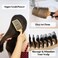 Boar Hair Brushes 2 Pack, Suitable for Men, Women &amp; Kids&rsquo; Long Curly Wet or Dry Hair, HIPPIH Hairbrush for Thick Hair Can Adds Shine and Makes Hair Smooth
