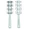 Bulk Hair Brushes for Homeless Individually Wrapped, Hair Brush Bulk, Fashion Green Hair Brush for Curly Hair Suitable for Homeless,Shelter,Air Bnb/Hotel (12 PCS)