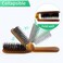 Travel Folding Hair Brush - Portable Pocket Boar Bristle Brush for Men, Women, and Kids - Restore Shine to Thin, Thick, Curly, Straight, Wet, Dry Hair
