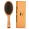 Paddle brush with air vent hole,Hair brush for Men and women,wet brush with wooden handle,curly hair brush,air cushion brush,wooden hair brush for Thick/thin/Fine Hair,oval medium hair brush