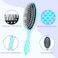 Kids Hair Brush Girls, Toddler Wet Dry Detangling Hair Brush for Curly Thick Hair Pain-Free Comb Girls Kids Women Unicorn Mermaid