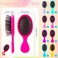 120 Pcs Mini Travel Detangling Brush with Soft Bristles for Wet and Dry Hair - Smoothing Knots with Ease for Most Hair Types