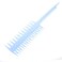 Hair Highlight Comb Set Heat Resistant, Double sided Wide Fine Tooth Highlight Comb for Hair Dye, Hair Stylist, Highlighting Comb (Blue)