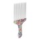 Curling Combs For,Hair Pick Afro Pick For Hair Pick Comb Afro Stainless Steel Detangle Hair Pick Comb For Curly Hair Styling Hair Pick(Waist Flower K4)