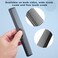 Disposable Combs in Bulk Individually Wrapped Widen and Fine Combs Straight Hair Combs for Women Men Long Handle Beauty Combs for Homeless, Hotel, Nursing Home (7in x 4in, Count, 50)