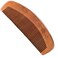 AKOAK 1 Pack Peach Comb, Wooden Fine Tooth Comb, Anti-static Hand Carved Pattern Pocket Size Travel Beard Comb, Hair Massage Tool Care Accessories, Suitable for Women, Men, Children