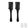 2 Pcs MSDADA Hair Cutting Combs with Replacement Razors, Double Edge Razor Comb for Thin &amp; Thick Hair Thinning, Trimming