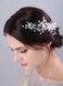 JWICOS Bride Wedding Hair Comb Pearl Wedding Hair Accessories Flower Wedding Side Comb for Women and Girls