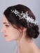 JWICOS Bride Wedding Hair Comb Pearl Wedding Hair Accessories Flower Wedding Side Comb for Women and Girls