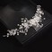 JWICOS Bride Wedding Hair Comb Pearl Wedding Hair Accessories Flower Wedding Side Comb for Women and Girls