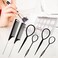 Topsy Hair Tail Tool&amp;Rat Tail Comb.6Pcs Hair Loop Styling Tools Set with 2Pcs Metal Pin Heat Resistant Rat Tail Combs,4Pcs Pony Tail Hair Tool, Hair Flip Tool for Hair Styling,Black,Schembo A Gift