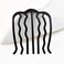 16PCS Metal Hair Side Combs Hair Fork Clip with Mini Rubber Band and Plastic Magic Pull Hair Pin, U-Shape Hair Sticks Teeth Hair Pin Stick for Women Hair Styling Tool Accessories Women Decoration
