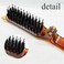 2 Pack Portable Travel Hair Brush,Foldable Hair Comb Mini Folding Hair Comb Brushes for Women with Long Curly Hair and Dry or Wet Hair