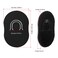 24 Packs Pocket Palm Combs for Men Women Soft Pocket Brush Portable Shampoo Combs(Black)