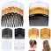 24 Pieces Hair Side Combs French Twist Hair Combs Lightweight Plastic 11/25 Teeth Comb for Women Girls Hairstyle Accessories(11 teeth, 25 teeth)