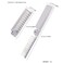 2-Pcs Folding Comb Travel Comb Set - Portable, Compact, Dual-Head Design - Mini Hair Comb for Women and Girls