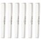 Allegro Barber Combs Set - 400 Cutting and Styling Combs, 6 Pocket Combs for Hair Stylists (White)