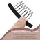 30PCS Black Wig Combs to Secure Wig, 7-teeth Wig Comb/ 5-teeth Lace Version Wig Comb for Glueless Wig, Accessories Tools Wig Clip, Wig Accessories Tools For Making Wig Caps