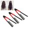3Pcs V Shaped Styling Hair Comb for Straightening Knotty and Unkempt Hair, High Temperature Resistant, Lightweight and Portable Comb with Rounded Teeth