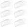6 Packs French Twist Comb, SourceTon Plastic Side Hair Combs with 29 Teeth Hair Comb Hair Clip Combs for Fine Hair Accessory for Women- Clear