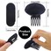 6 Pcs Volume Hair Styling Set - Puff Head Cushions, Braid Tools, Invisible Bump Up Combs, Sponge Buns, and Accessories for Women